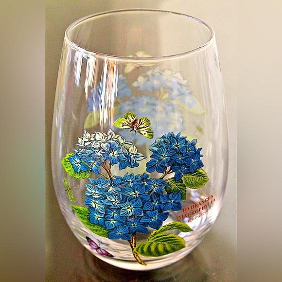 BOTANIC GARDEN PORTMEIRION STEMLESS GLASSWARE SET OF 4 - Picture 3 of 9